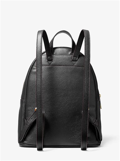 Abbey Medium Pebbled Leather Backpack 